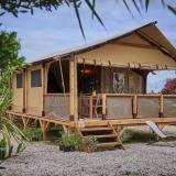 Op palen Lodge Confort 34m² (2 kamers) Overdekt terras 10m²