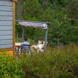 Pipowagen Velay 18m² + terras 15m²