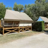 Ecolodge toilé Standard  21m² - 2 slaapkamers (zonder privé sanitair)