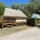 Ecolodge toilé Standard  21m² - 2 slaapkamers (zonder privé sanitair)