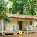 Chalet 3sk (zonder TV) | STANDARD - 32m² - overdekt terras