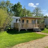 SIMPLY RIVIERA Stacaravan : 2 slaapkamers + Terras + TV (27 m² / 2013)