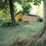 Chalet Bois Standard 30m² - 2 chambres + terrasse couverte