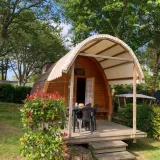 Pod - 1 dormitorio y 1 cama doble en altillo - con WC y cuarto de baño