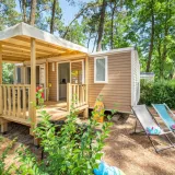 Stacaravan Confort TV 2 slaapkamers | CONFORT - 26m² - overdekt terras - TV - plancha