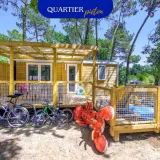 Stacaravan Family 2bed | PREMIUM-28m²-CLIM-TV-LV-Plancha-Wifi gratis-overdekt XXL terras-Roselune