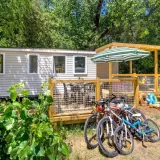 Stacaravan Family 3sk|PREMIUM-30m²-AIRCO-TV-Vaatwasser-Plancha-Gratis wifi-Terras XXL overdekt